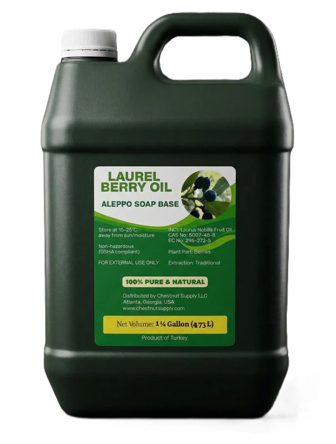 Laurel Berry Oil (Laurus Nobilis) - Premium wholesale Specialty Oils from Chestnut Supply